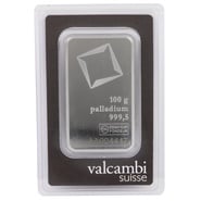 100 Gram Palladium Bars