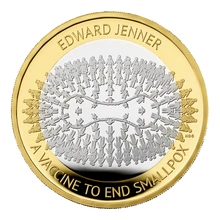 2023 £2 Piedfort Proof Edward Jenner Silver Coin Boxed