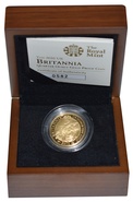 2010 Proof 1/4oz Gold Britannia Coin Boxed