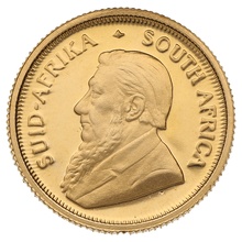 1988 Proof 1/10oz Krugerrand Gold Coin