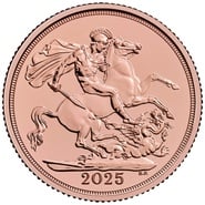 2025 Gold Sovereign - Last of the Rose Gold
