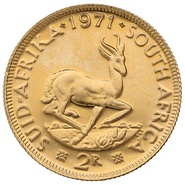 1971 2R 2 Rand coin South Africa
