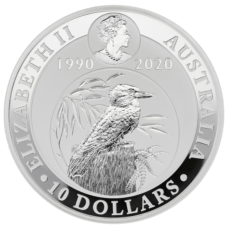 2020 10oz Silver Kookaburra