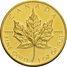 2002 Canadian Maple Leaf Gold Coin 1oz