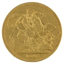 1823 Gold Sovereign Coin