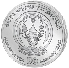 2023 African Ounce Gorilla 1oz Silver Coin