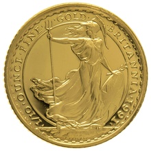 1991 Proof 1/10oz Gold Britannia Coin