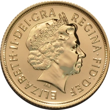 2015 Gold Sovereign Coin Brilliant Uncirculated