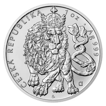 2026 1oz Czech Lion Silver Coin