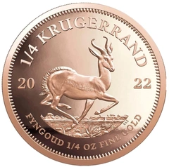 2022 1/4oz Krugerrand Gold Coin
