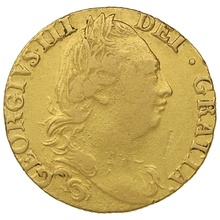 1782 George III Guinea Gold Coin