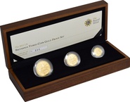 2011 Proof Gold Britannia 3 Coin Set Boxed