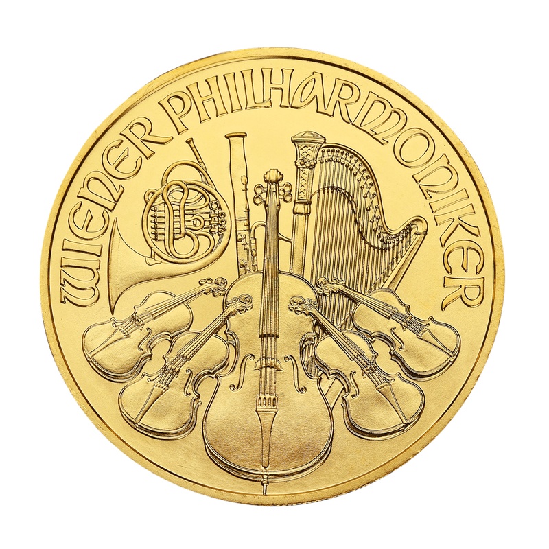 2021 Austrian Gold Philharmonic Coin 1oz