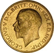 1930 Gold Sovereign Coin George V Perth