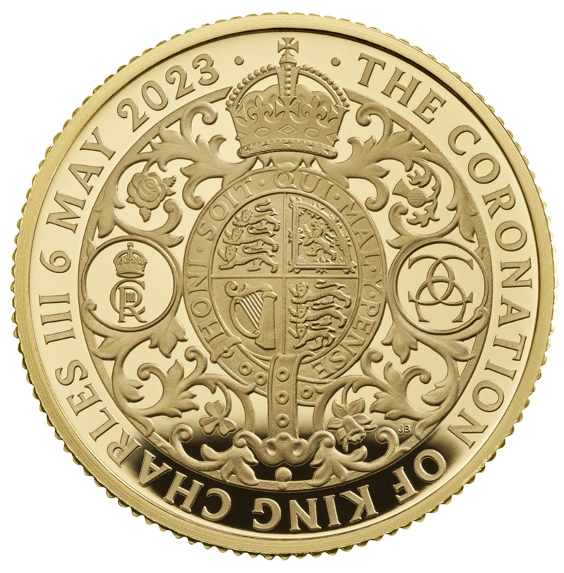 2023 1/4oz Gold Coronation of King Charles III Proof Coin Boxed