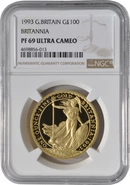 1993 Proof Gold Britannia Coin 1oz NGC PF69