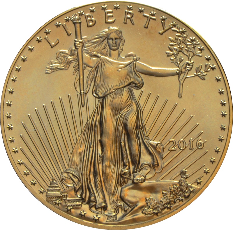 2016 American Eagle Gold Coin 1oz