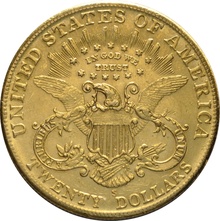 1907 $20 Gold Coin Double Eagle Liberty Head San Francisco