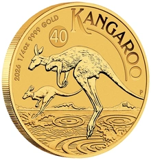 2026 1/4oz Australian Kangaroo Gold Nugget Coin