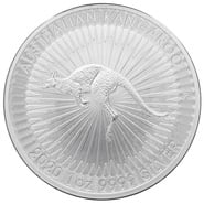 2020 1oz Silver Australian Kangaroo Coin