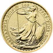 2016 Britannia One Ounce Gold Coin