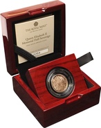 Queen Elizabeth II Memorial Half Sovereign 2022 Gold Proof Coin Boxed