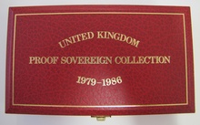 Proof Sovereign Collection 1979-1986 Boxed