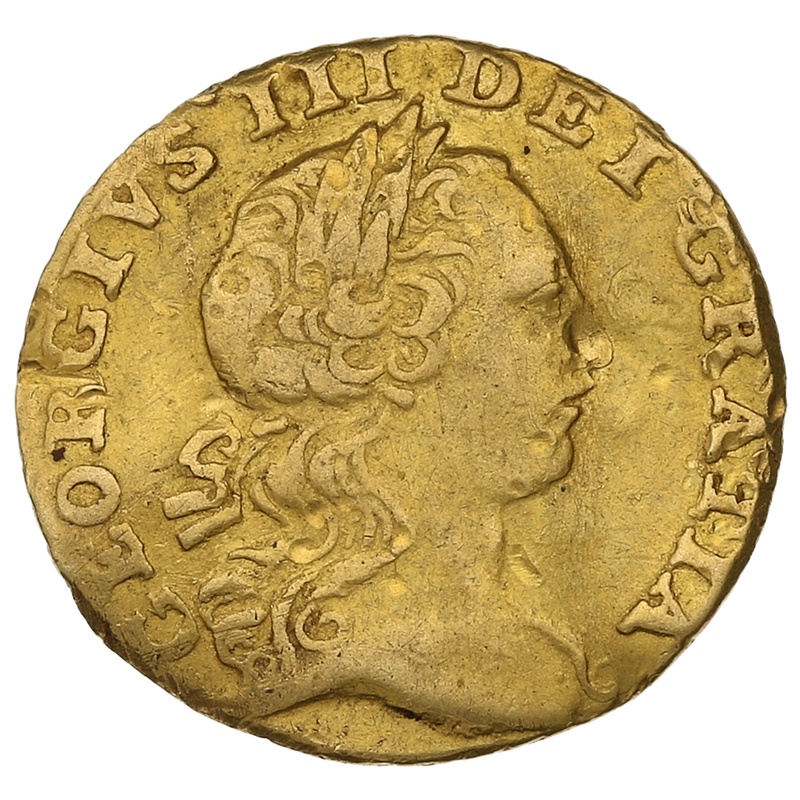 1762 Quarter Guinea Gold Coin