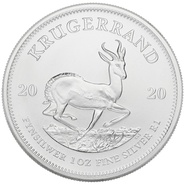 2020 1oz Silver Krugerrand Coin