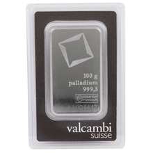 100g Palladium Bar Grade B