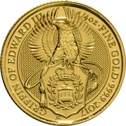 2017 1/4oz Griffin of Edward III Gold Coin Queen's Beasts