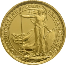 2013 1/4oz Gold Britannia Coin