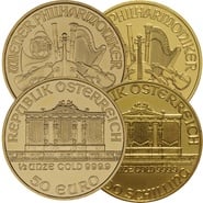 1/2oz Austrian Gold Philharmonic Coin Best Value