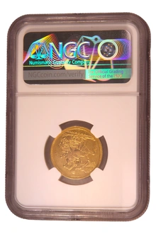 1821 Gold Sovereign Coin George IV Laureate Head NGC XF45