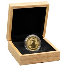 Oak Coin Gift Box 1oz Coin 33mm