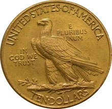 American Eagle Gold Coin $10 Indian Head