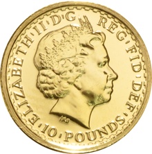 2007 1/10oz Gold Britannia Coin