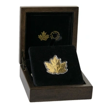 2016 $200 Nature's Pure Form Gold Maple Coin 1oz Boxed