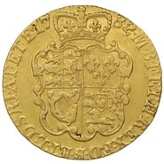 1782 Gold Guinea Coin George III