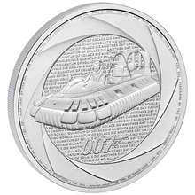 2025 Six Decades of 007, Bond of the 2000s 1oz Silver Coin