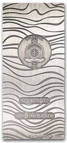 2024 10oz Star Wars Silver Bar (Coin) Mandalorian Beskar