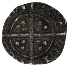 1377-99 Richard II Silver Halfpenny - Good Fine