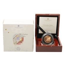 2020 Christopher Robin Fifty Pence 50p Proof Gold Coin Boxed