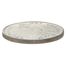 1887 Double Florin Silver Coin Queen Victoria Uncirculated