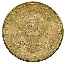 1907 $20 Gold Coin Double Eagle Liberty Head Denver