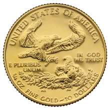 1988 Proof 1/4oz American Eagle Gold Coin PCGS PR69