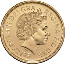 2014 £2 Coin Gold Double Sovereign Brilliant Uncirculated