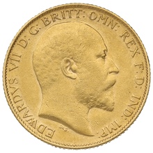 1903 Gold Half Sovereign Edward VII