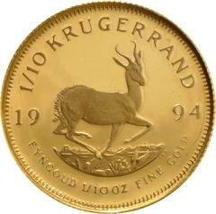 1994 Proof 1/10oz Krugerrand Gold Coin