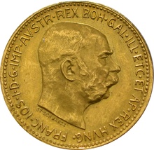 Austrian 20 Coronas Gold Coin